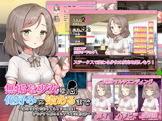 【エロコミック】無垢な少女を俺好みに染めるまで〜家なき少女を拾ってえっちに開発！ 甘やかすも虐めるもすべては俺次第〜 まいんマイン 【無料】